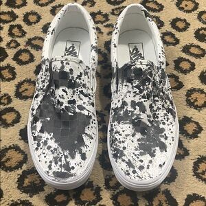 Brand new vans slip ons
